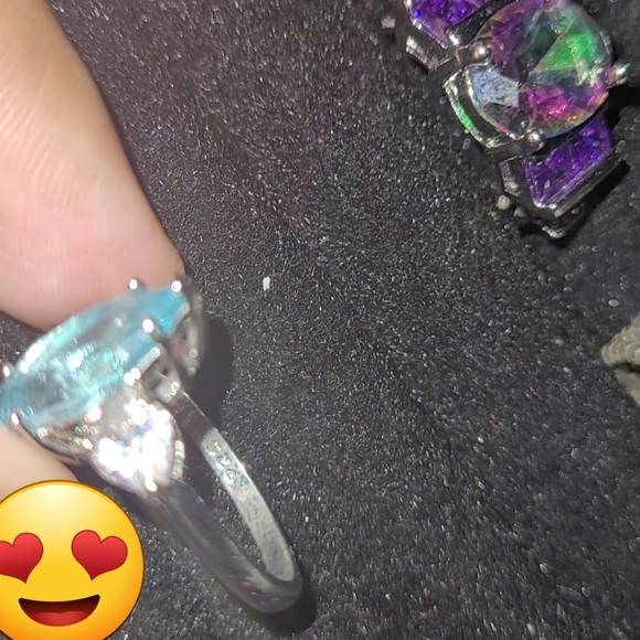 925 STAMPED  SILVER RING🔥 WINNERCHOICE 🌹SIZE 6,7,8 main image 2